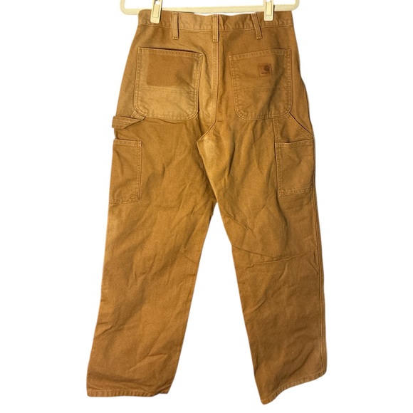 Carhartt Pants Original Loose Straight Dungaree Fit 32x30 Brown - Picture 7 of 9